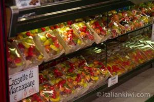 Marzipan fruit in Sicily, Italy