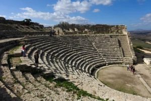 Segesta amphitheatre, Sicily, Italy